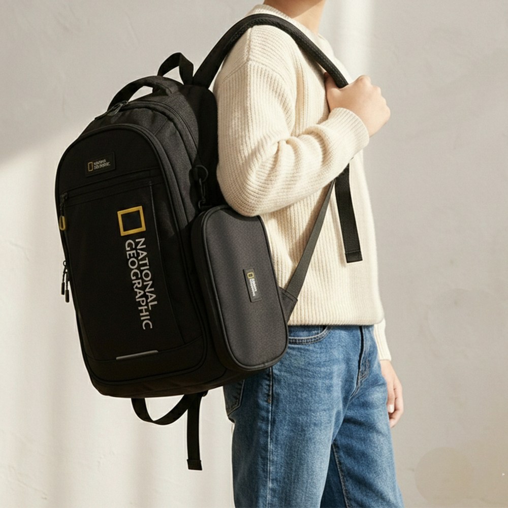 내셔널지오그래픽 키즈 가방 백팩 보조가방 세트 초등학생 책가방 신학기 입학 선물 139,000원