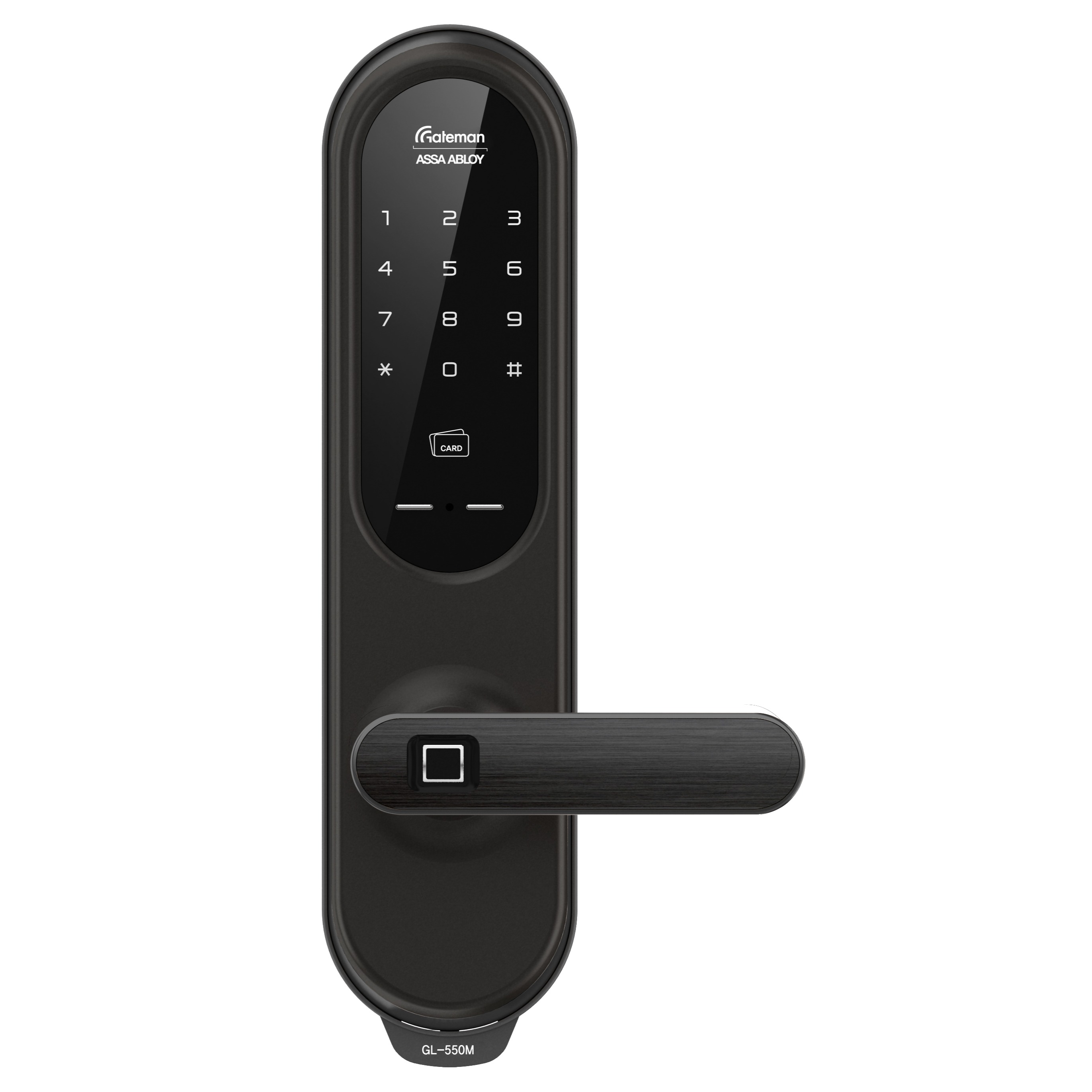 게이트맨 핸들 카드키 지문인식 도어락, GL-550M, 고객직접설치 249,000원