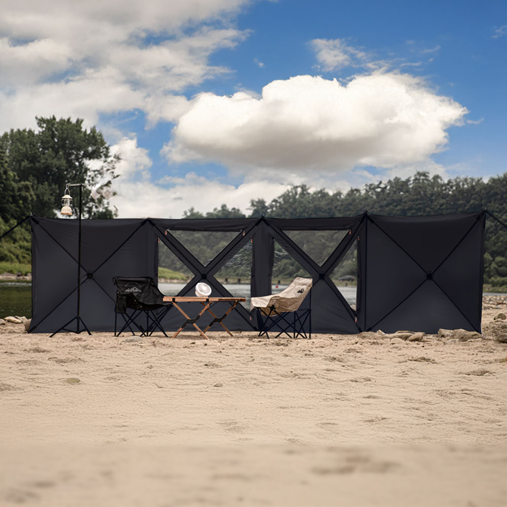 로티캠프 윈드 스크린 블랙코팅 캠핑 대형 바람막이 그늘막 원터치 가림막 SWS 109,000원