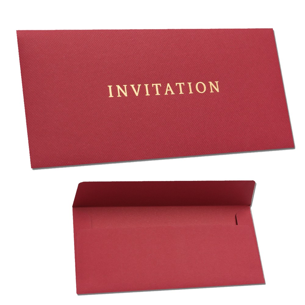 페이퍼포레스트 INVITATION 초대장 초청장 봉투 10매, 레드INVITATION, 10개입 4,500원
