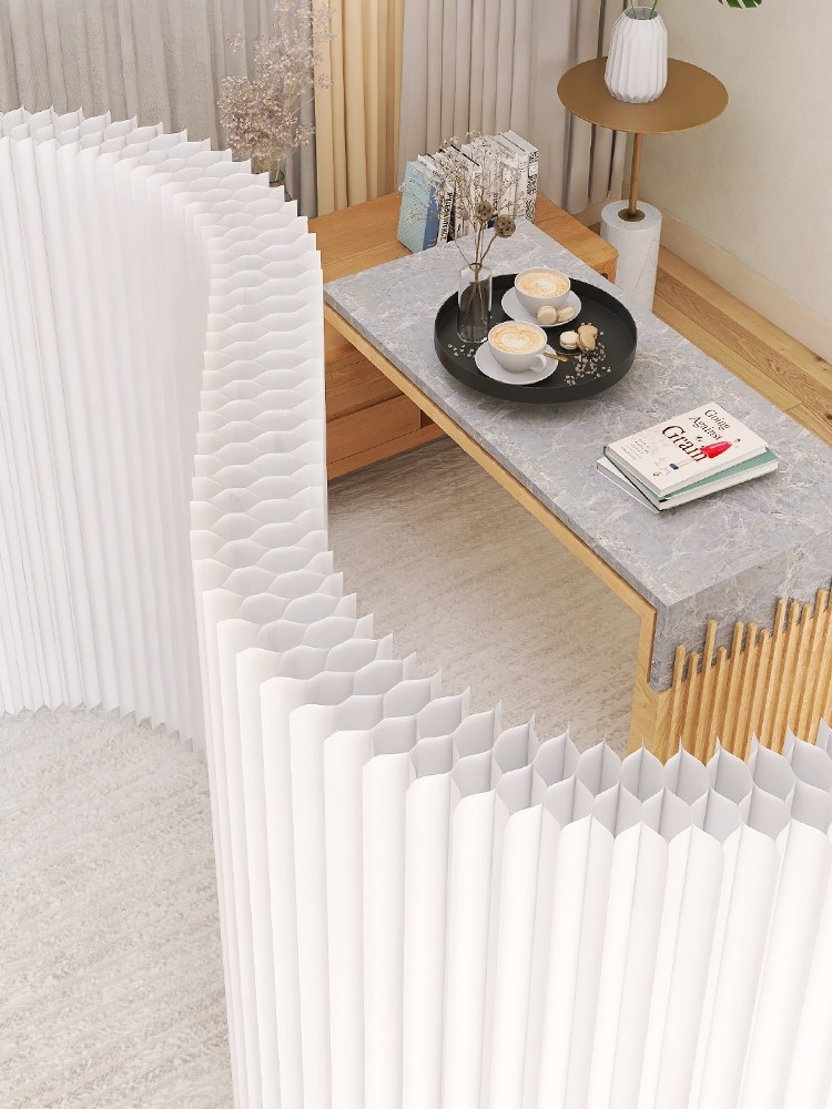 종이파티션 공간분리용 휘어지는 매장인테리어용 접이식 종이가벽 251,700원