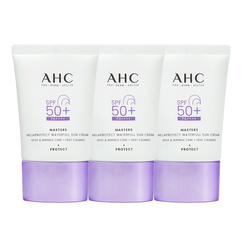 AHC 마스터즈 멜라프로텍트 워터풀 선크림 SPF50+ PA++++, 40ml, 3개 25,300원