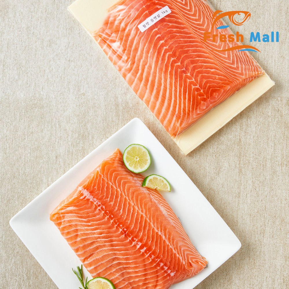 프레쉬몰 노르웨이 슈페리어등급 생연어 필렛 1kg, 1개, 1kg 41,900원