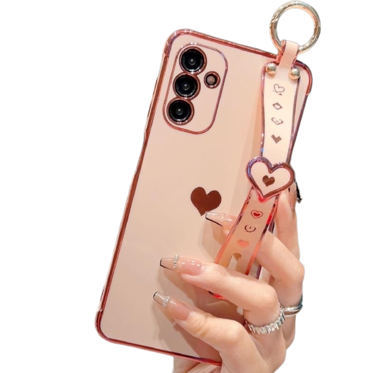 럭스폰 갤럭시 하트 스트랩 케이스 12,400원