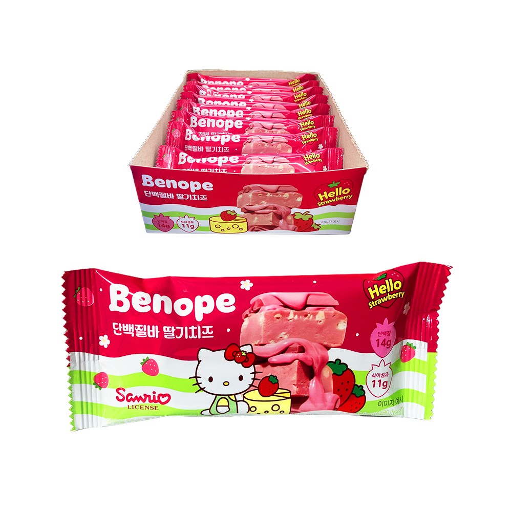 베노프 단백질바 딸기치즈, 30개, 50g 41,000원