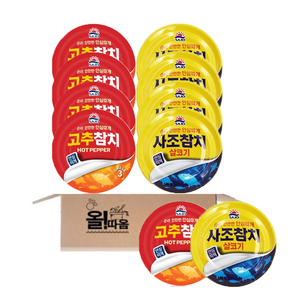 사조참치기획 살코기 참치 100g 5개+ 고추 참치 100g 5개, 100g 17,650원