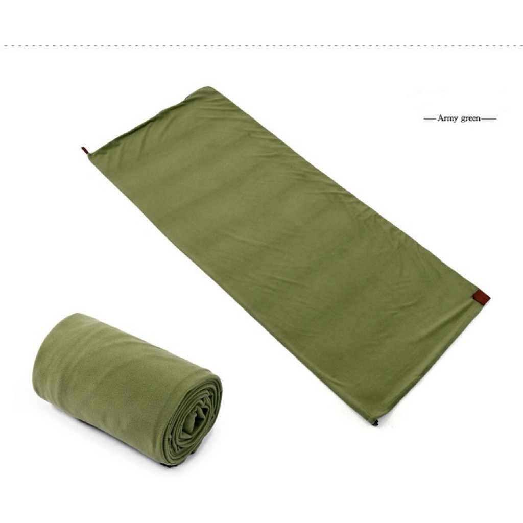 캠핑왕국 캠핑 블랭킷 연장형 담요 침낭 라이너 휴대용 이불 압축파우치 10,240원