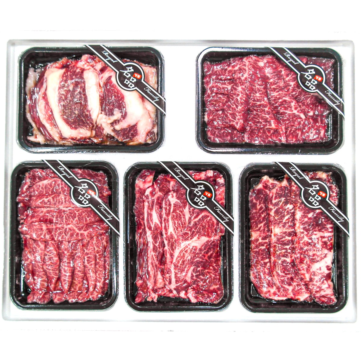 투뿔 1++ 1kg 한우세트 생산자 직배송 미경산 암소한우 구이용 꽃등심 차돌박이*2 외 특수부위 2종 경남김해주촌 91,900원