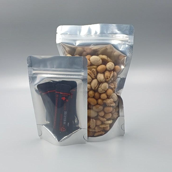 소부니 전면투명 후면은박 스탠드 지퍼백 소분 저장팩 13x20cm 100매 12,790원