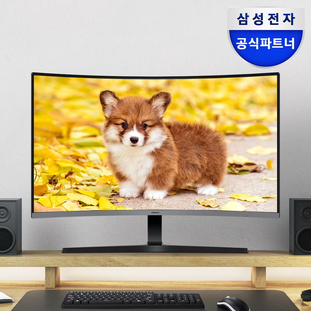 삼성전자 삼성 에센셜모니터 LS32D390 80.1cm(32인치) 커브드 100Hz, LS32D390, 80.1cm 269,000원