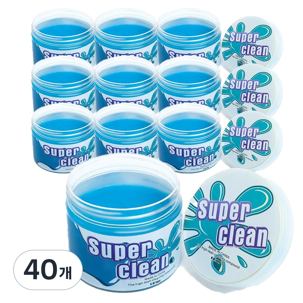 제이팩 다용도 젤리 크리너 160g, 40개, 블루 32,800원