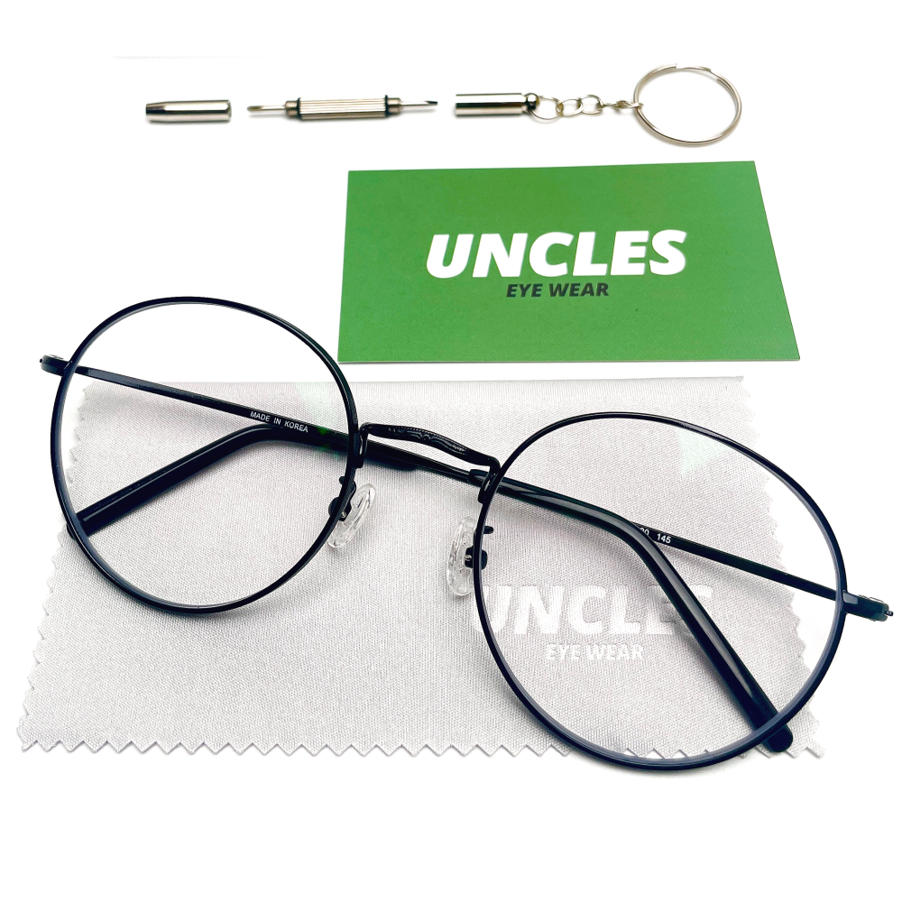 엉클스 국산 블루라이트 차단 빅오버사이즈 안경 19,900원