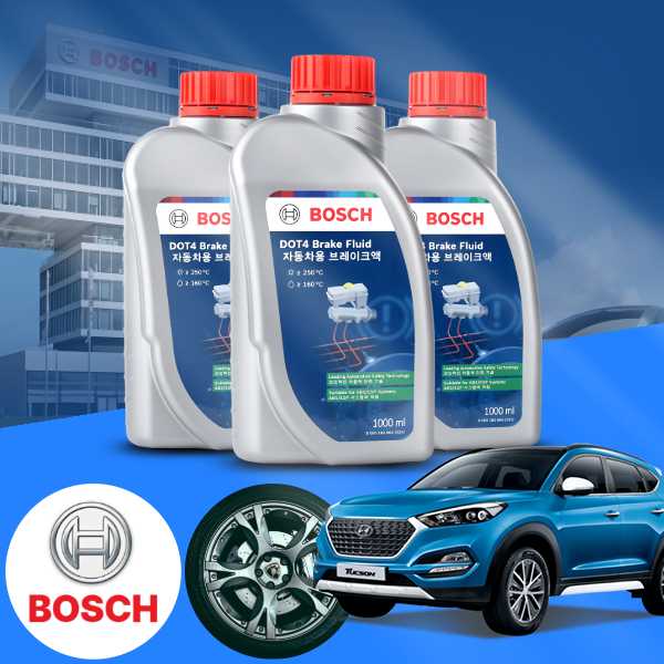 투싼(올뉴)(16~) 브렘보 브레이크오일 DOT4 저점도 1L 15,500원