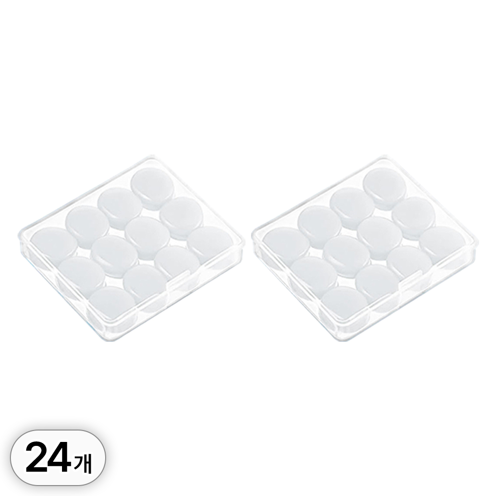 투데이리빙 24개 세트 소음 차단 수면 귀마개 수험생 공부 소프트 실리콘 굿나잇 수면 노이즈 이어플러그 숙면 귀마게 8,800원