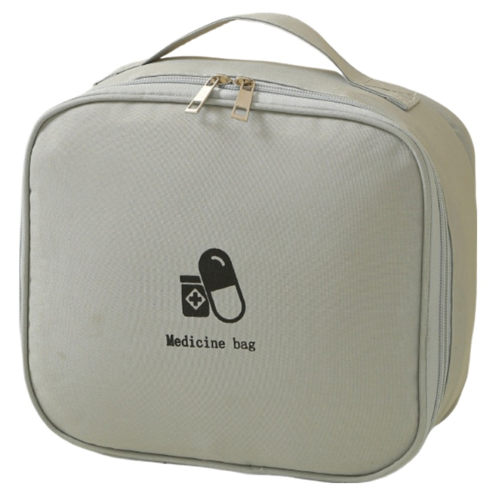 소담몰 깔끔한 여행용 구급 파우치 라지 그레이 5,850원