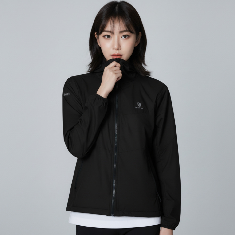 블랙야크 여성 바람막이 자켓 경량 후드 러닝 등산 간절기 방풍 100,000원
