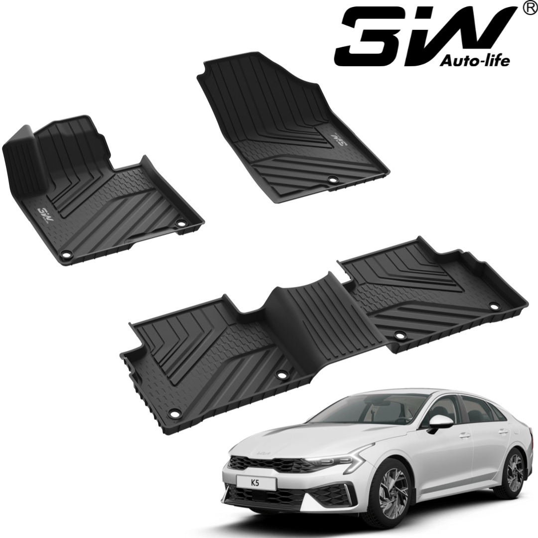 3W 에코라이너 TPE 3D 매트 자동차 발매트 더뉴 K5 DL3, (23.11-현재)1+2열 158,000원