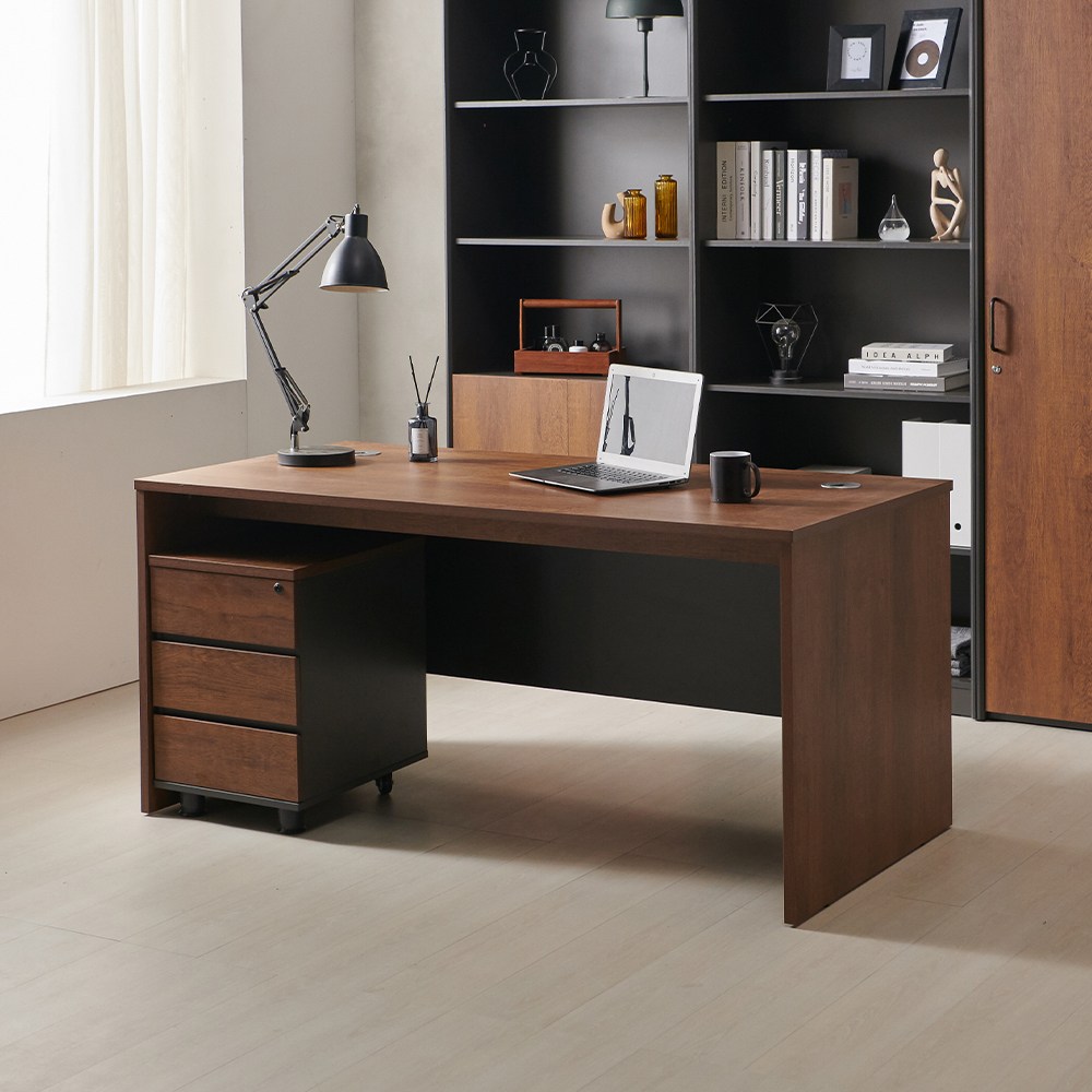 라이즈 사무실책상 오피스 중역 일자형 사무용 책상 285,000원