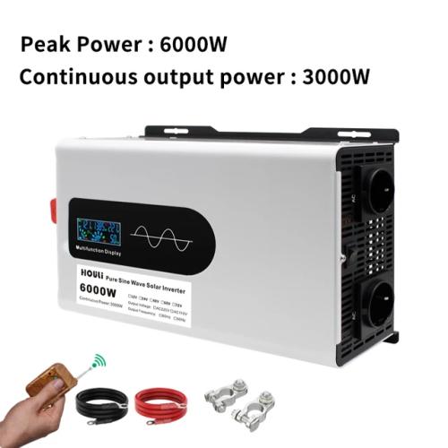 인버터 전력, 태양광 220V 12V, 72V 컨버터 24V, 48V, 6000W, 7000W, 순수 장착형 5000W, 벽 60V, 사인파 자동차 208,940원
