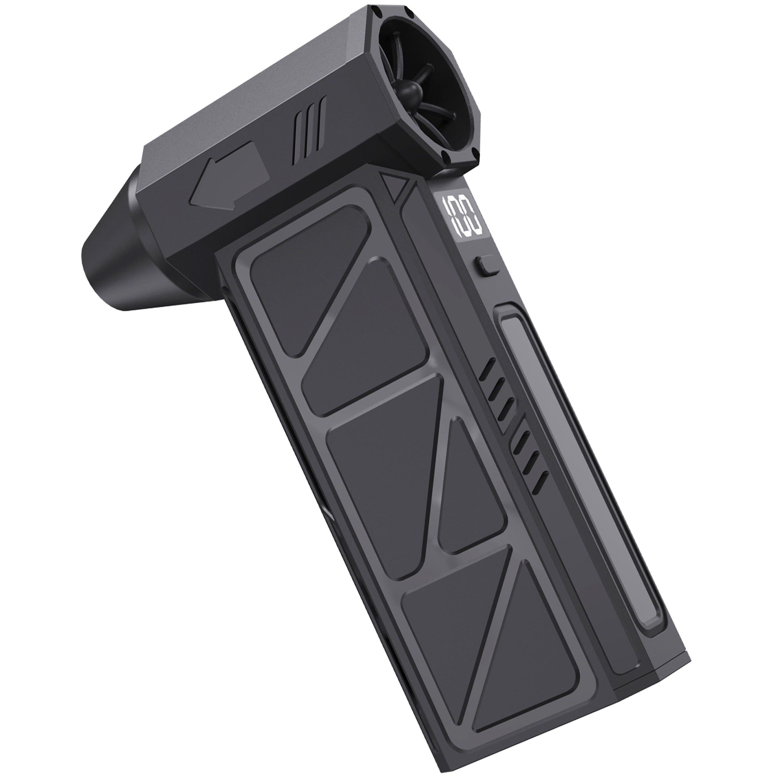 초강력 휴대용 무선 핸디 에어건 차량용 청소기 폭력 터빈 차량 세차 캠핑 송풍기, 블랙 49,800원