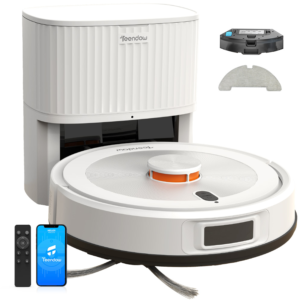 틴도우 올인원 물걸레 로봇청소기 먼지비움 LDS 센서 맵핑 기능 포함 269,900원