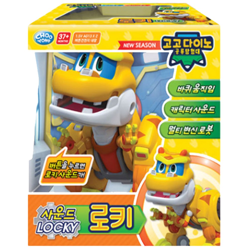 고고다이노사운드변신로봇 로키, 고고다이노사운드변신로봇 로키, 1개 28,800원