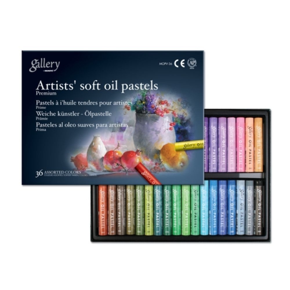 문교 소프트 오일파스텔 MOPV 36색 세트 12,830원