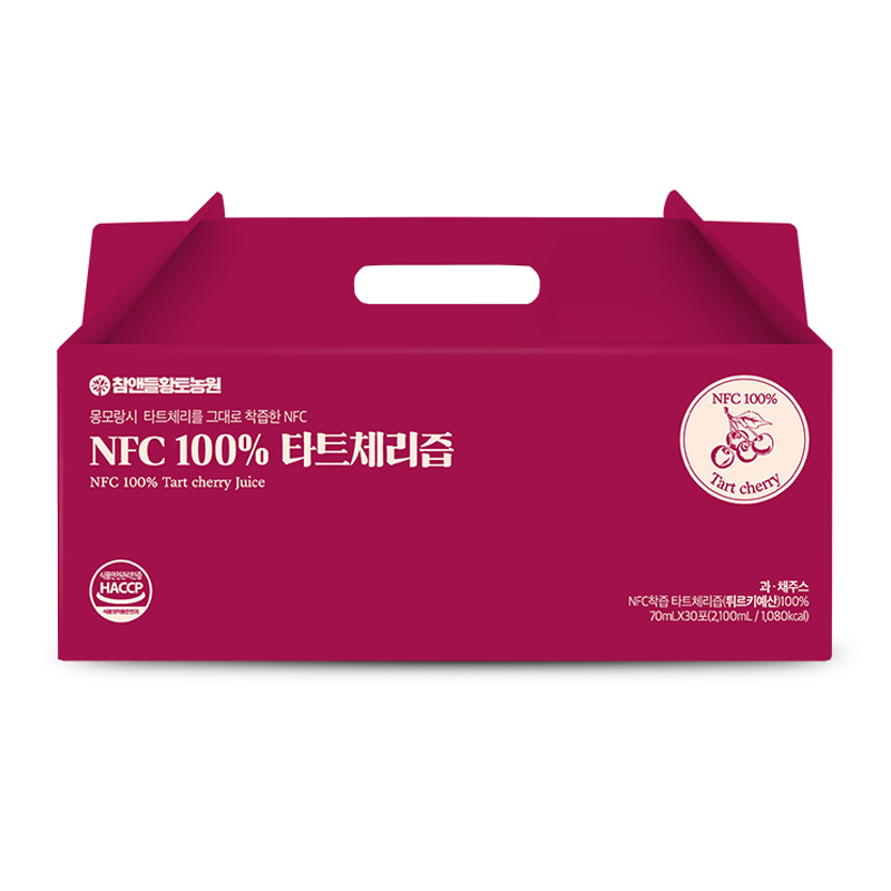 참앤들황토농원 NFC착즙 타트체리주스 14,660원