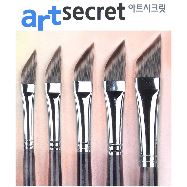 아트시크릿 수채화붓 아크릴 사선브러쉬 985DS, 1개, 12호 3,300원