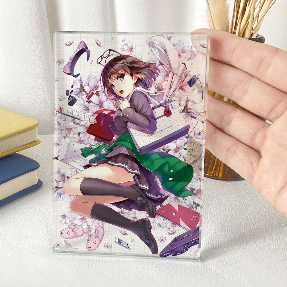 사에카노 시원찮은그녀를위한육성방법 코롯타 반투명 아크릴 타일 장식 굿즈 24,200원