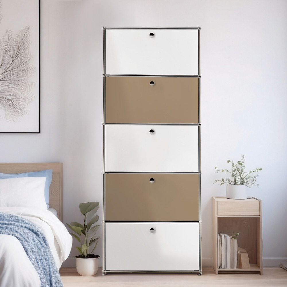 이가페 미드센츄리 모듈가구 모노 1x5 베이직 수납장 콤비 1,116,000원