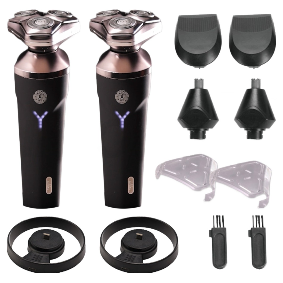 [인포벨 홈쇼핑]monta 독일 몬타 3헤드 전동 면도기 2세트 콧털 제거 트리머 충전식 방수 전기 남성 안전 면도기, 블랙, UNIR-ESS-01 74,800원