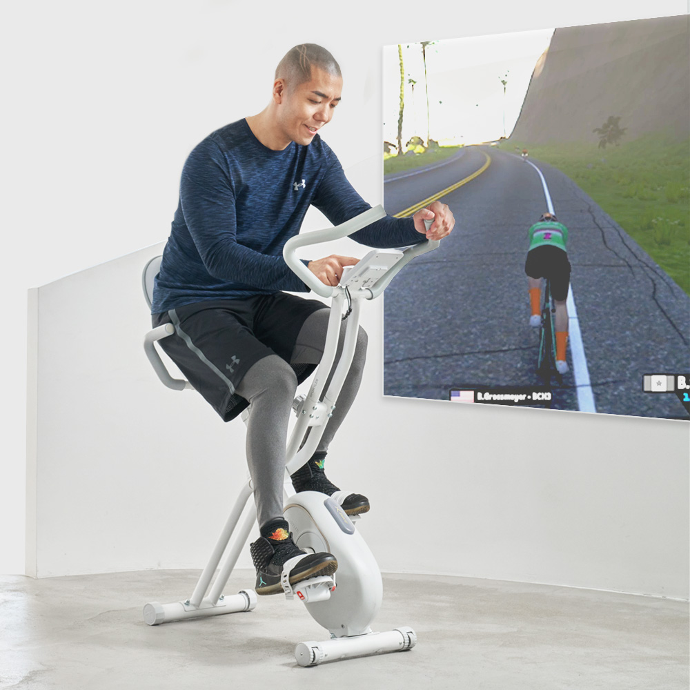 숀리 엑스바이크 E3 실내 자전거 유산소 운동 기구 바이크 가정용 접이식 헬스 사이클, 화이트, E3 159,000원