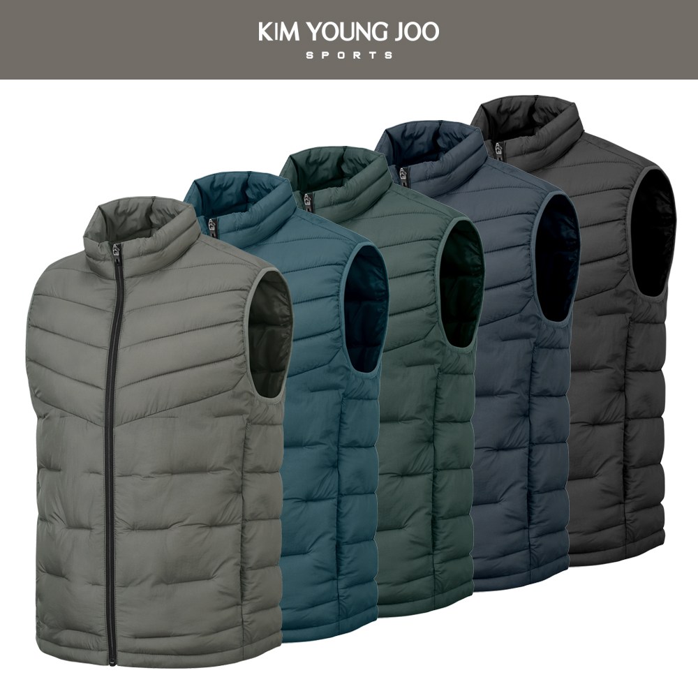 김영주스포츠 남성 라이트 웰론 패딩 베스트 MV901 29,900원