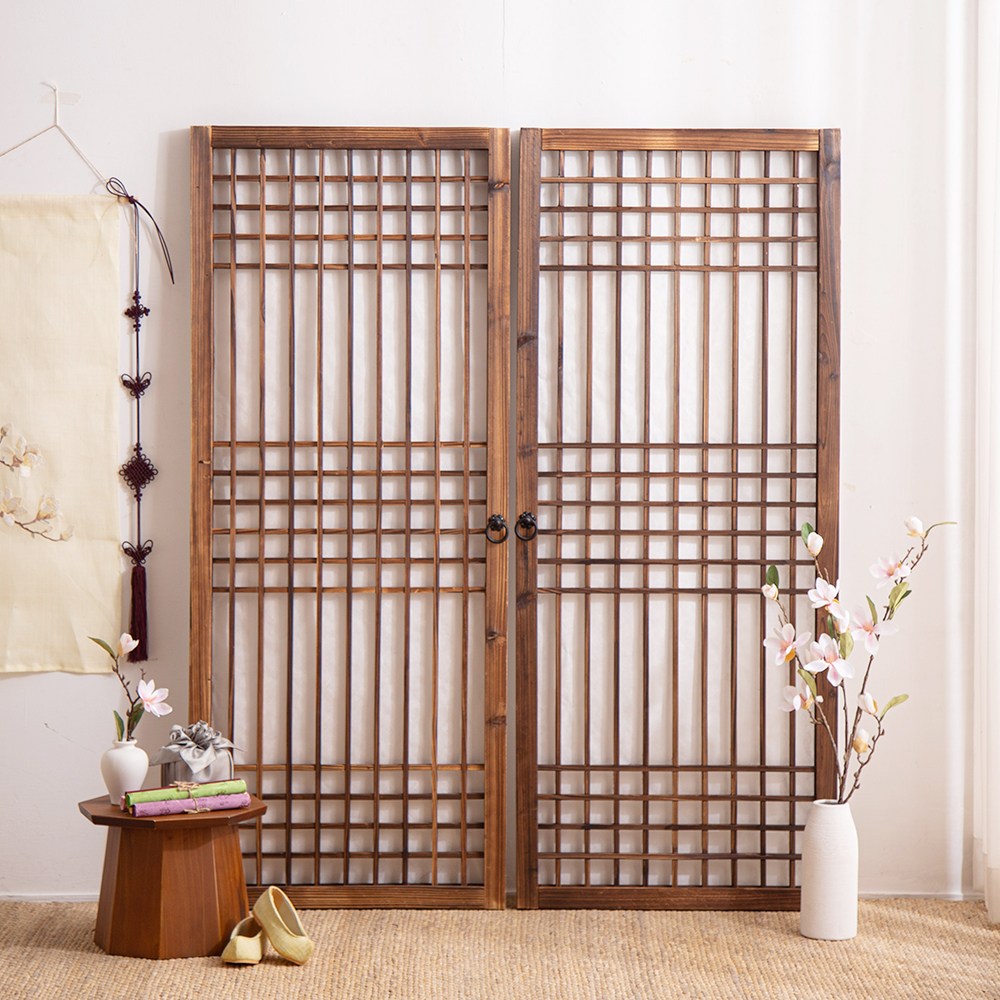 [데코봉봉] 두짝 전통 창문(135cm) -직접 붙이는 창호지, 문고리 창호지문 한옥문 전통소품 옛날창문 나무창문 한옥인테리어 한옥창문 문살 문짝 한국 전통장식품 문창살 옛날문짝 129,000원