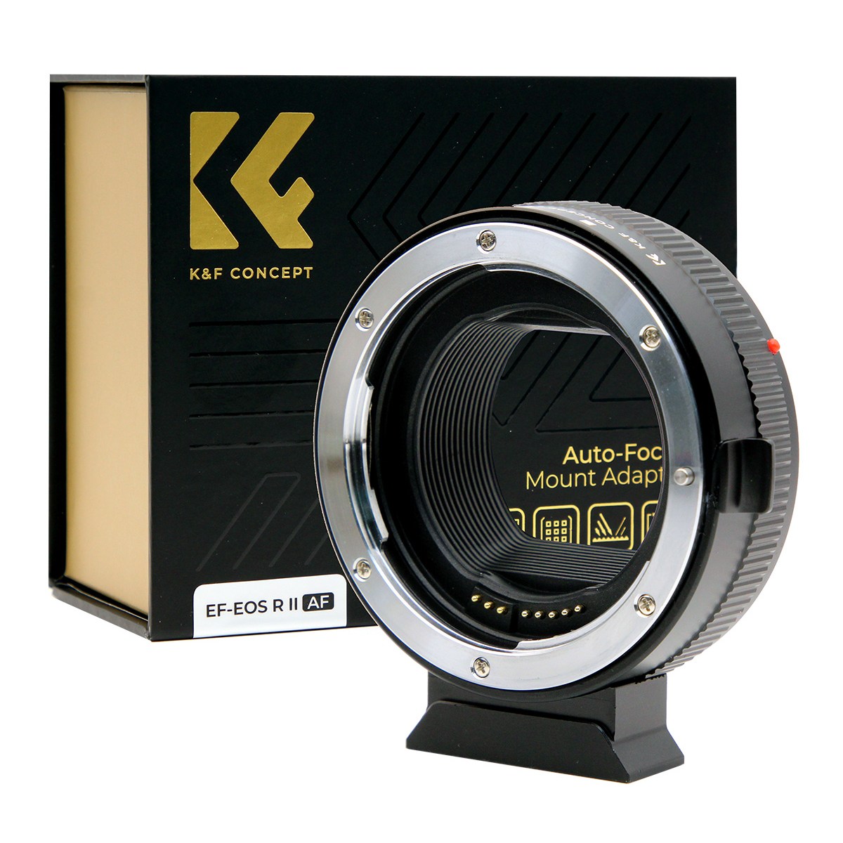 K&F Concept EF-EOS R II AF 렌즈 변환링 어댑터 / 캐논 EF Lens - 캐논 RF Body AF Adapter 69,200원