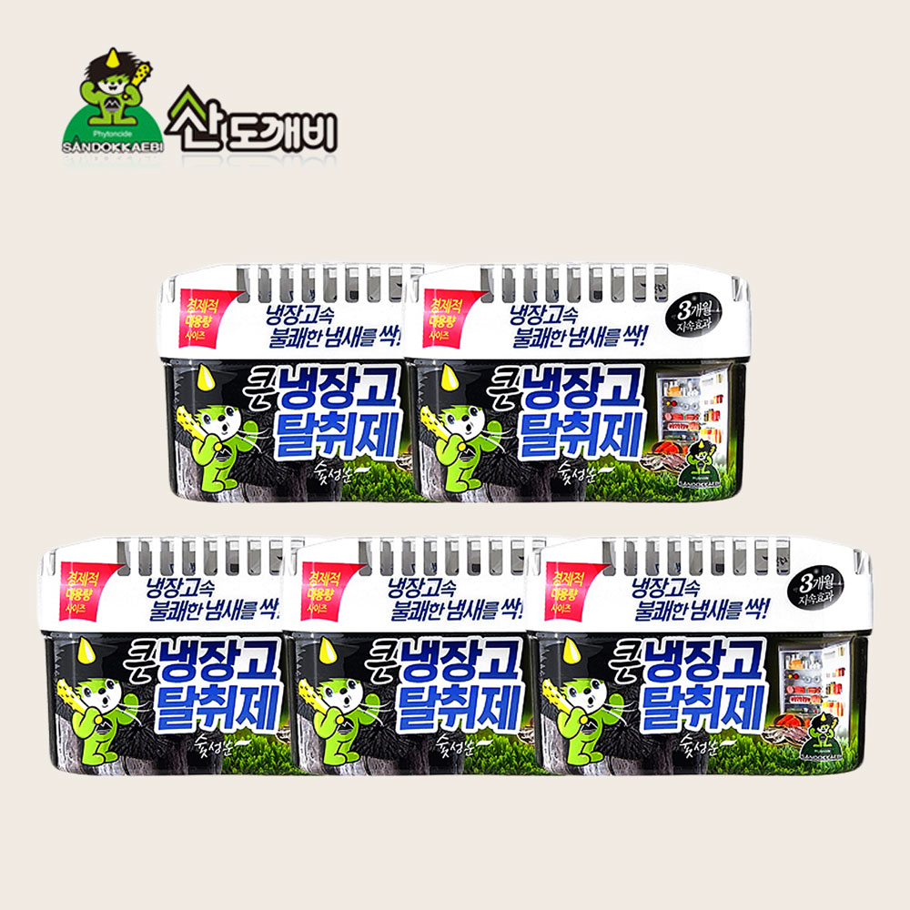 산도깨비 큰 냉장고 참숯 탈취제 본품 17,500원