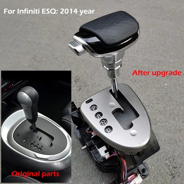 자동 기어 변속 노브 레버 기어박스 핸들, 인피니티 Qx50 Q50 Q60 Qx80 Qx70 Q70 Qx60 G 37 시리즈 M 시리즈 Ex Fx 35 Qx Jx 33,180원