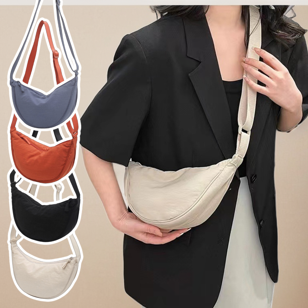 로고니 심플한 미니 반달 크로스백 16,000원