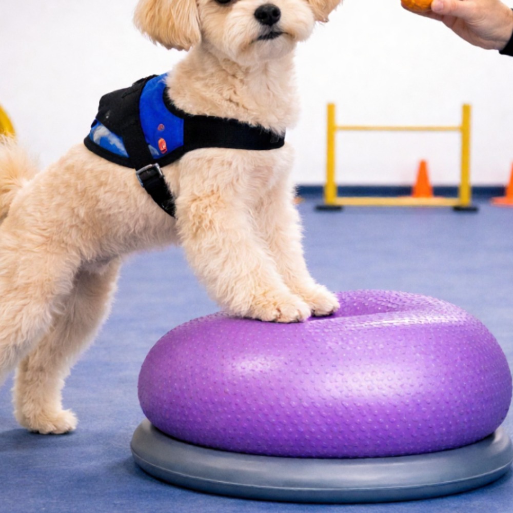 플러클 강아지짐볼 도넛 밸런스볼 슬개골탈구예방, 1개, 퍼플 15,900원