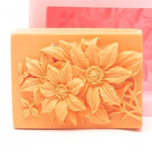 수제몰드 들꽃3 #꽃몰드 #비누몰드 #사각몰드 #들꽃몰드, 단일색상 12,000원