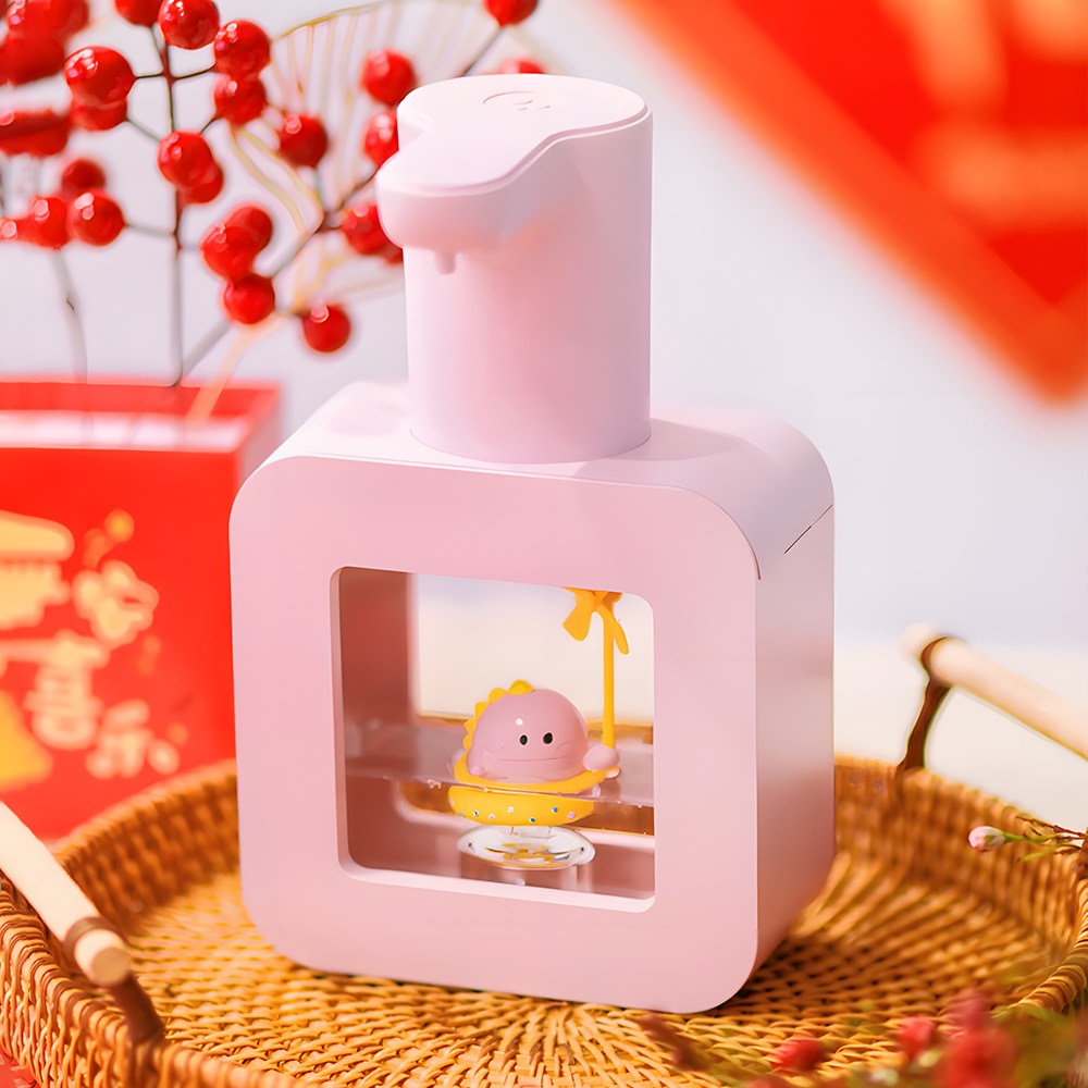 트렌드컨테이너 버블 자동손세정기 거품 디스펜서 자동펌프, 핑크, 1개 28,020원