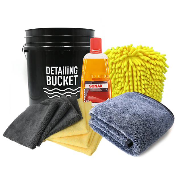 소낙스 퓨어스타 셀프세차용품 7종세트 실속세차용품세트- 버킷 블랙 33,900원