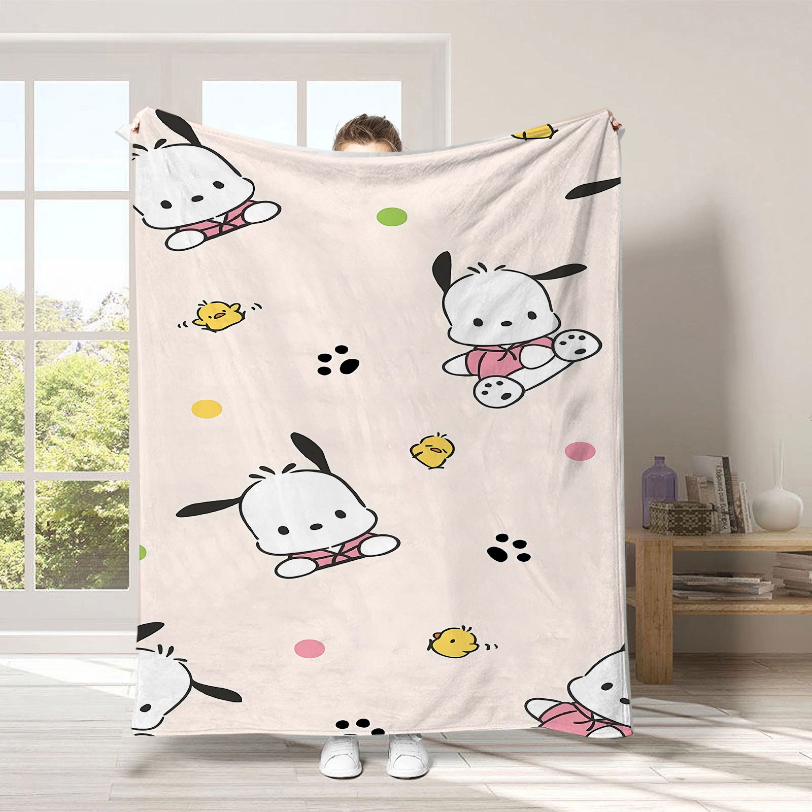 보들보들 담요 산리오담요 가을 겨울 무릎담요/학교담요/회사담요/카페담요/네일샵담요/병원담요/뷰티샵담요 헬로키티/마이멜로디/시나모롤/포차코 15,990원