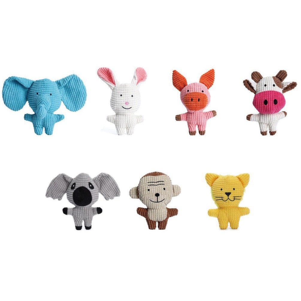 멍멍집사 삑삑이 바스락 장난감 인형 터그놀이 치석제거 이갈이 16종, 옵션 B 7종 세트, 1세트 21,800원