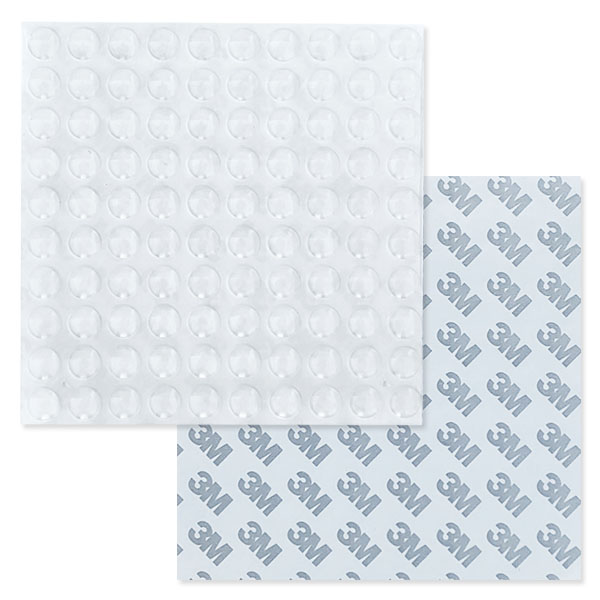 3M 투명 범폰 인라이프 소음방지 실리콘 패드 10mm x 2.5T 1판 100개 2,490원