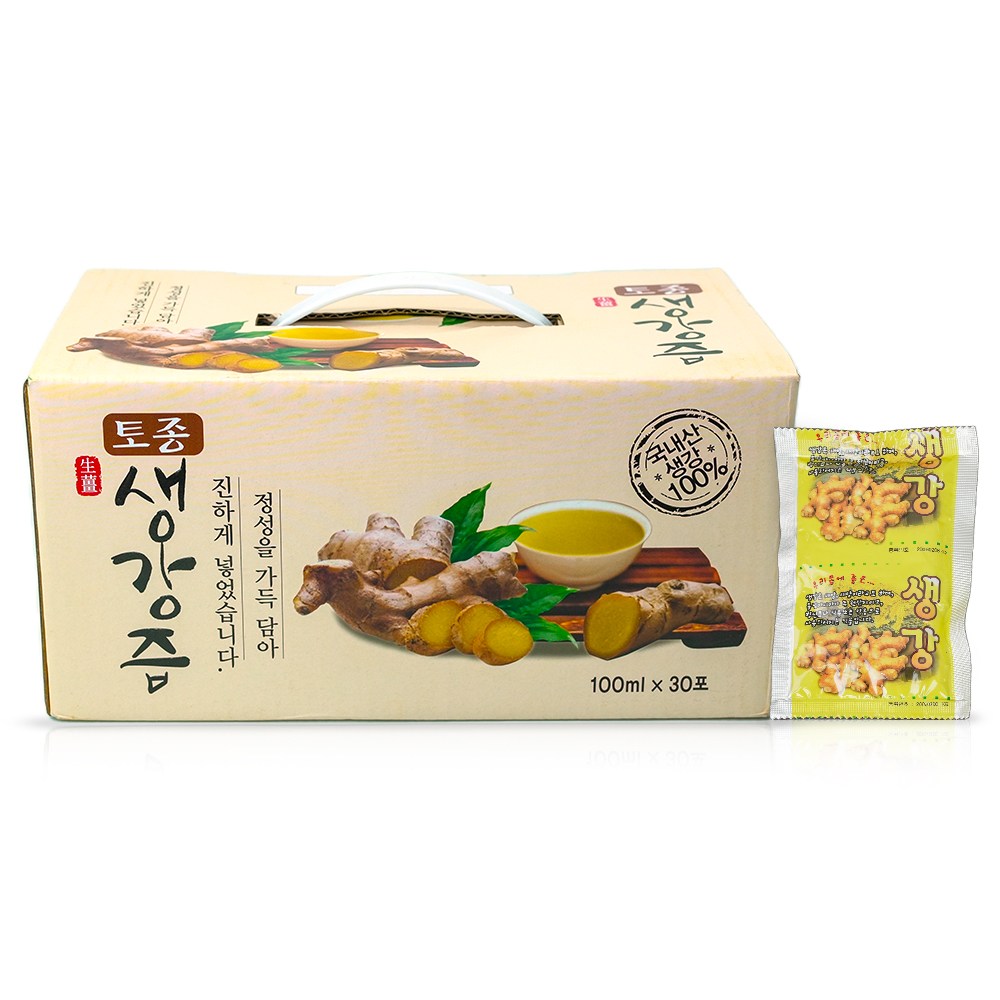 성덕농산 국내산 생강즙(토종) 1박스 30포(1포당 100ml), 1개, 100ml 37,000원