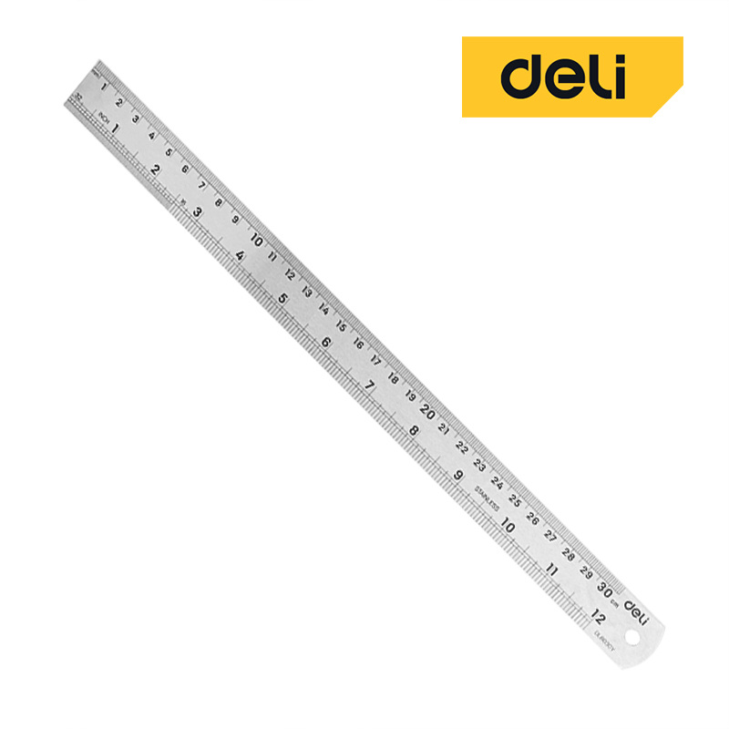 델리 철자 스틸자 쇠자 스테인레스, 1개 11,500원