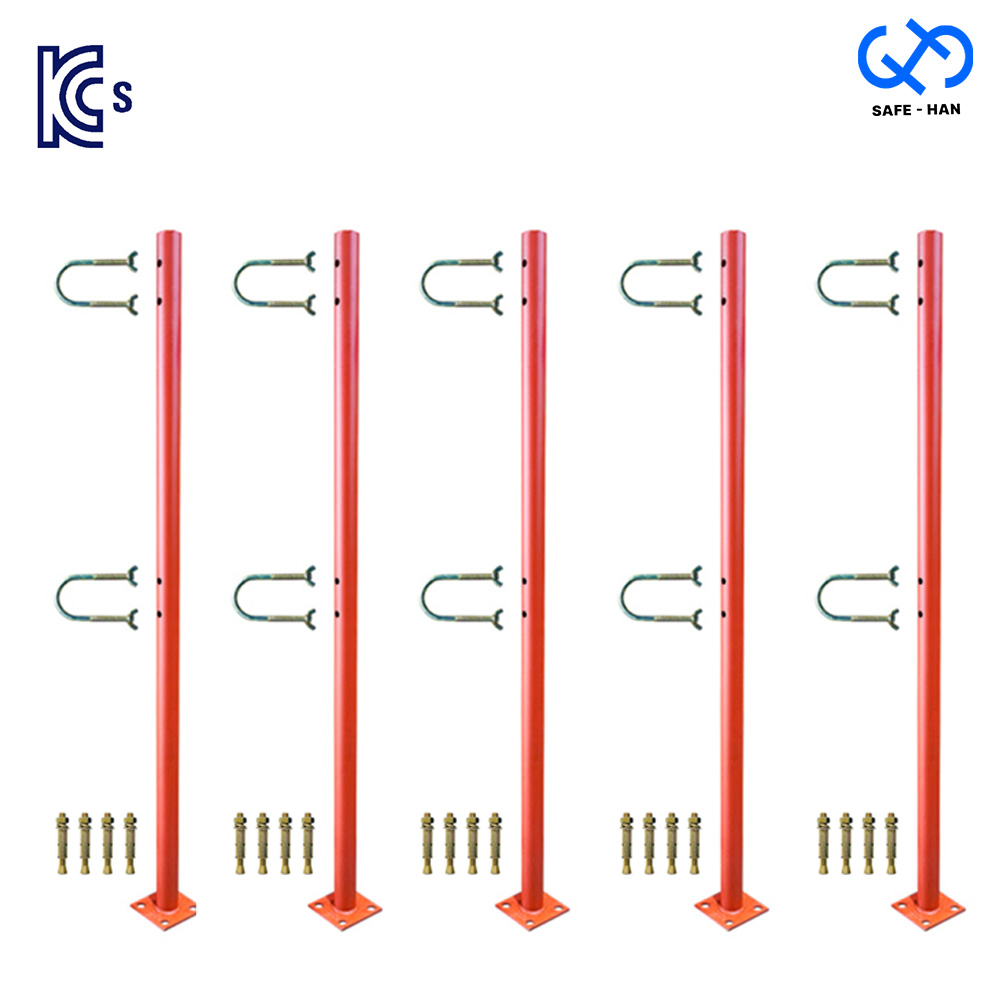 KCS인증 건설 2단 앙카식 난간대 5세트 가설안전난간대, (인증) 2단 앙카식난간대 5세트 76,200원