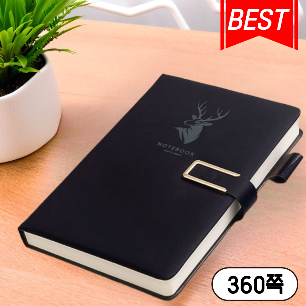 베리버터 성경 기도 A5 고급 두꺼운 필사노트, 1개, 버클 블랙 11,000원